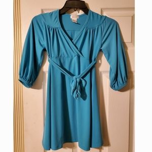 $5/in bundle - Teal Tunic dress